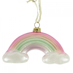 Wilko Weihnachtsaufhänger Regenbogen 12 cm