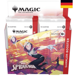 Magic the Gathering - Marvel's Spider-Man: Collector Booster Display (12) EN