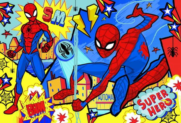 Clementoni 24216 - 24 Teile Maxi Puzzle - Spiderman