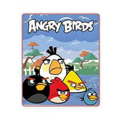 Angry Birds - Polar Fleecedecke 120x140cm