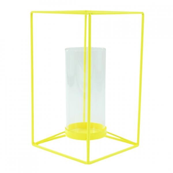 Housevitamin lantaarn geel 25 cm