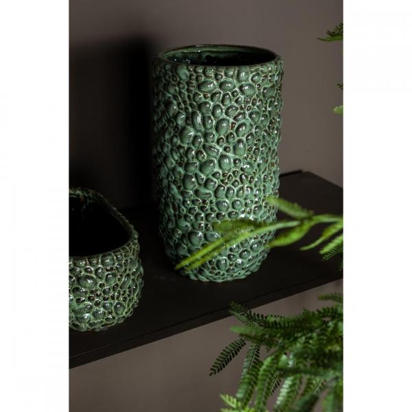 PTMD bloempot Danillo groen 25,5 cm