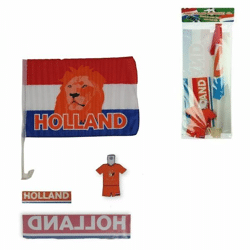 Funny Holland Autoset Oranje Holland set van 7