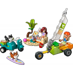 LEGO® Friends 42641 - Strandabenteuer mit Hunden (113 Teile)