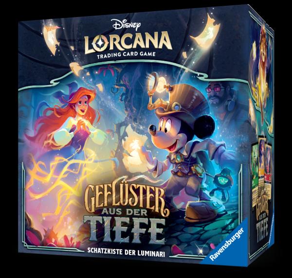 Disney Lorcana: Set 10 - Gefl&uuml;ster aus der Tiefe - Schatzkiste der Luminari -  DE 