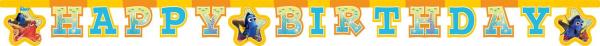 Disney Findet Dorie (Nemo) - 1 Happy Birthday Banner