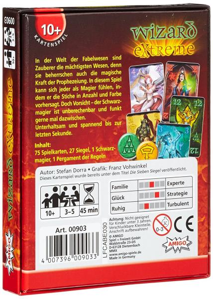 Amigo 00903 - Wizard Extreme - Kartenspiel