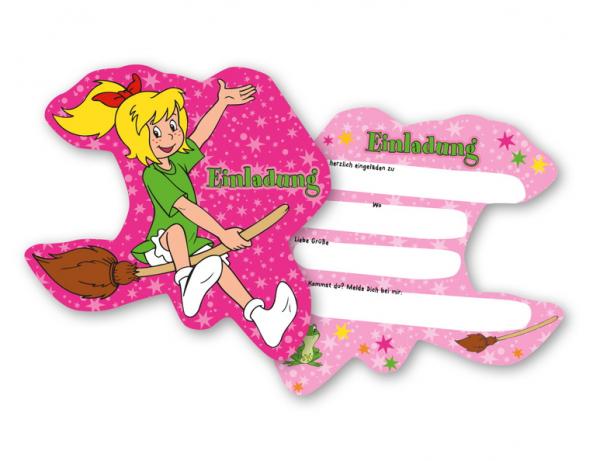 BIBI BLOCKSBERG - 6 Einladungskarten