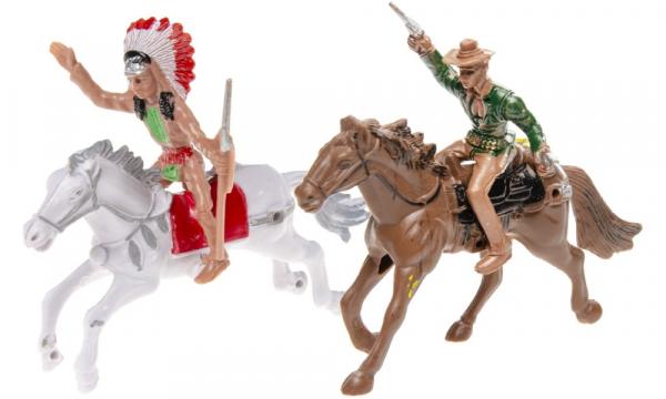 Wild West Set - Western Pferd Cowboy oder Indianer
