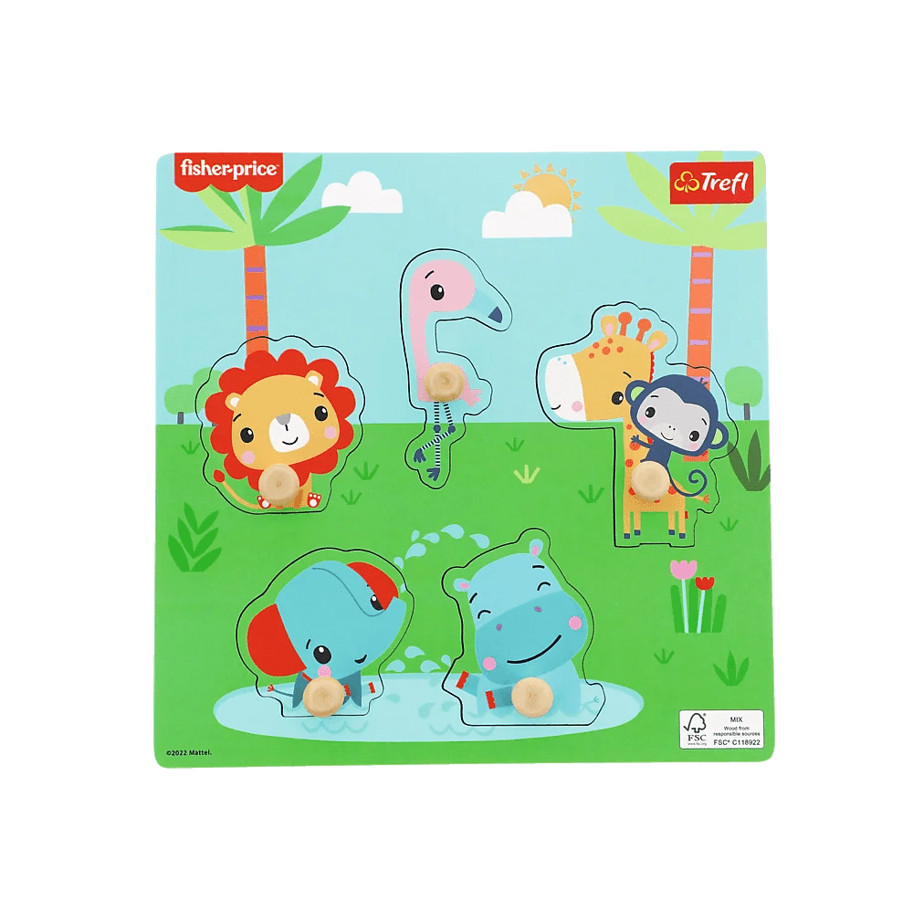 Fisher Price - Mini Holzrahmen Puzzle