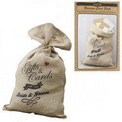 Ginger Ray burlap sack 80 cm