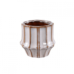 PTMD Blumentopf Skyper beige/rosa 12 cm