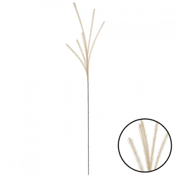 Countryfield Kunsttak met 6 pluimen perzik 112 cm