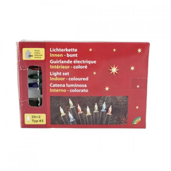 Lichtketting 20 lampjes kleur 5,85 meter