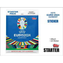 Topps UEFA EURO 2024 Sticker - Starter mit Album