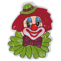 Wall decoration clown with hat - 30 cm