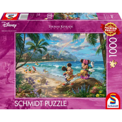 Disney - Mickey & Minnie in Hawaii, 1000 Teile - Puzzle