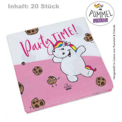 Pummeleinhorn - 20 Servietten