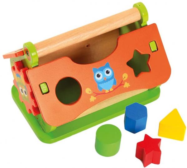 Bino & Mertens - Steckspiel - Holzhaus