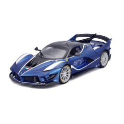 Bburago 18-16012B - 1:18 Race & Play FXX K Evo blue - model car