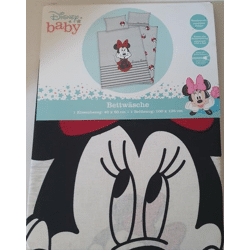 Disney Minnie Mouse - Wendebettwäsche - 40 x 60 / 135 x 100 cm