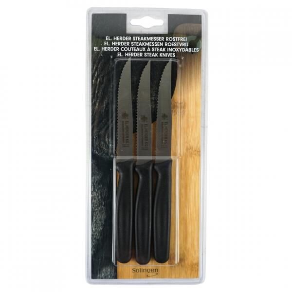 EL. Herder Steakmesser 3er Set