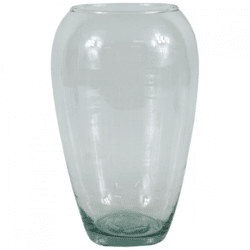 Vaas glas transparant 23,5 cm