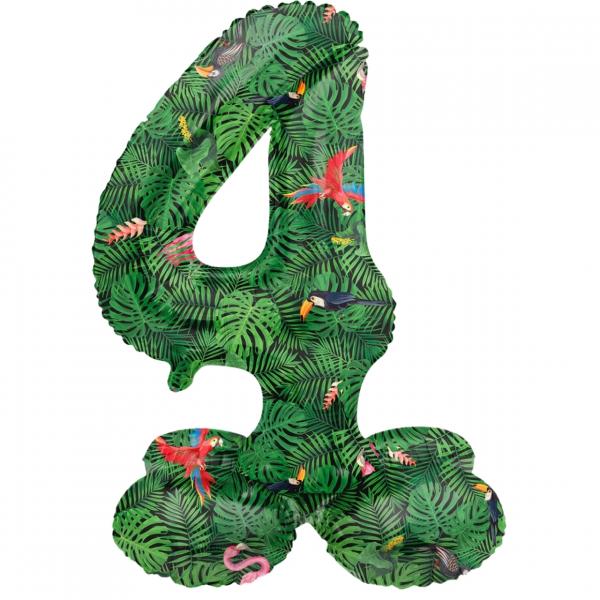 Folat Folienballon stehend 4 Jungle vibe 41 cm