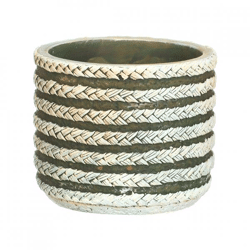 Bloempot serie Raf groen 7,5 cm