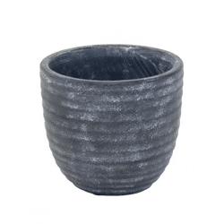 Bloempot Turner Egg grijs 9 cm
