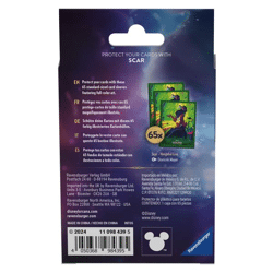 Disney Lorcana: Set 6 - Azurite Sea Kartenhüllen (65) / Card Sleeves - Scar