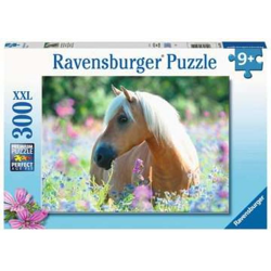 Pferd im Blumenmeer - Puzzle 300 Teile