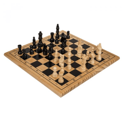 Schach Holz-Brettspiel - 28,5 cm