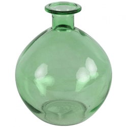 Countryfield Flaschenvase Liana grün 15 cm