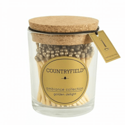 Countryfield Ambiance Collection Streichhölzer golden delight 9,5 cm