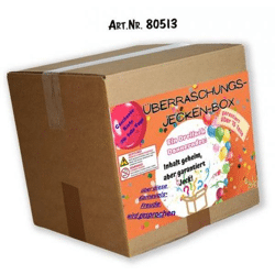 MYSTERY-BOX Überraschungsbox Karneval Faschingsbox - Neuware - 15 Artikel