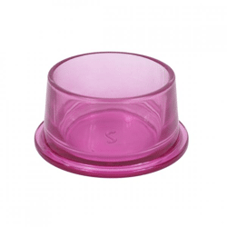 Spaas theelichthouder Secret Fantasy roze 9 cm