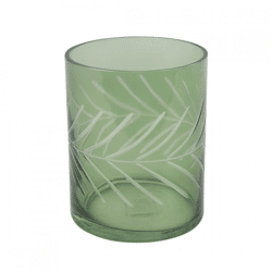 Countryfield theelichthouder Vesta groen 14 cm