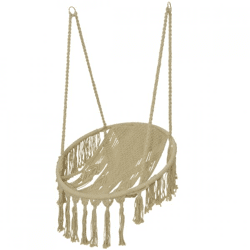 (R) Hangstoel outdoor zandkleurig 130 cm