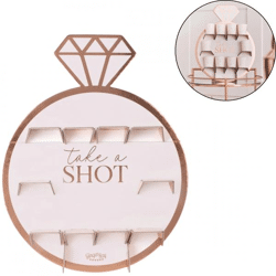 Ginger Ray Tischdekoration Schuss Standard rosa 44 cm