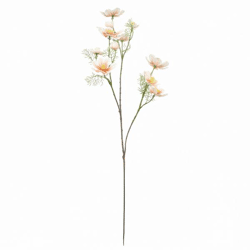 Countryfield kunstbloem Cosmos zalmkleurig 105 cm