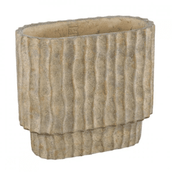 PTMD Blumentopf Mitty oval L braun 40 cm