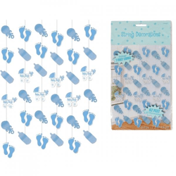 Hangdecoratie babyshower jongen 210 cm