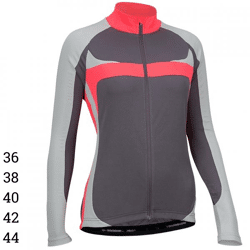 Avento 81BR ladies bike shirt long sleeve gray/pink 5 assorted 50 pieces