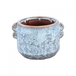 PTMD bloempot Shay S blauw 13,5 cm