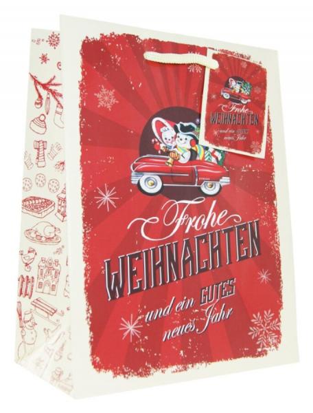 Weihnachtsgeschenkt&uuml;ten Vintage - Large - 5 Motive