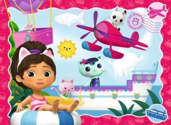 Gabby's Dollhouse - Cat adventure! - Puzzle 100 pieces