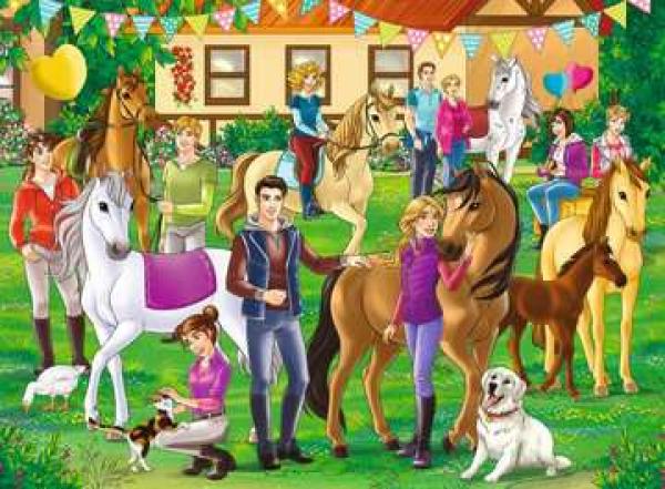 Lissy Pony - Partyzeit! - Puzzle 200 Teile