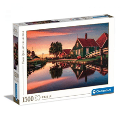 Clementoni 31696 - 1500 Piece Puzzle - High Quality Collection - Zaanse Schans
