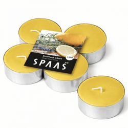 (R) Spaas maxi geur theelichten Southern Citrus 6 cm set van 4